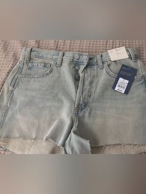 Target Light Wash High-Rise Denim Shorts